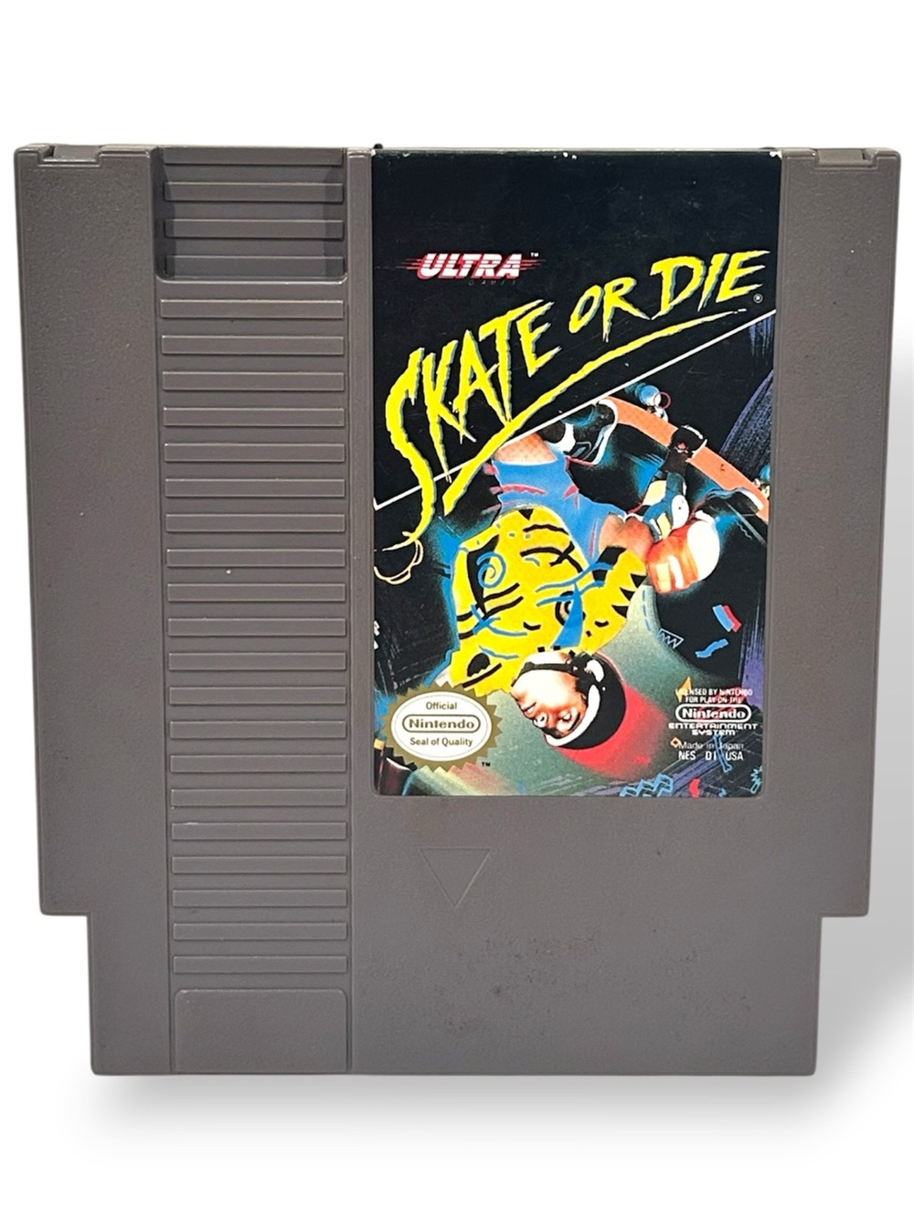 Nintendo NES Skate Or Die Ultra Games Tested Working Video Game Cartridge